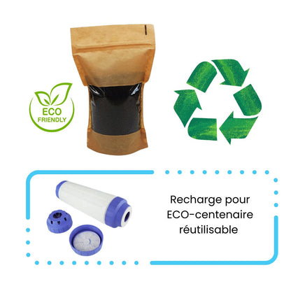 Découvrez notre Recharge Charbon actif pour Filtration Sous Évier-RC001